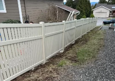 vinyl fence