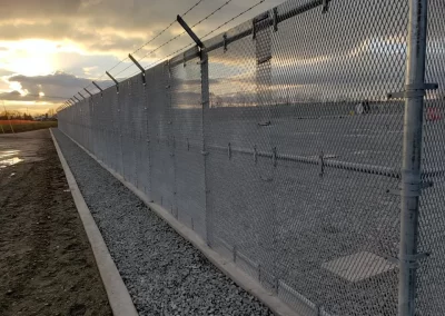 industrial chain link fence