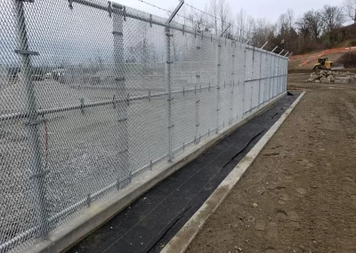 industrial chain link fence