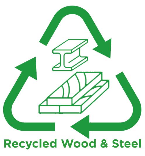 recycled material logo