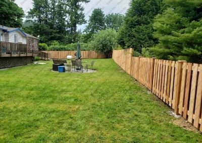 Residential Cedar Rambler & Shadowboard Fence