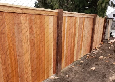 Residential Mod Panel Cedar Fence